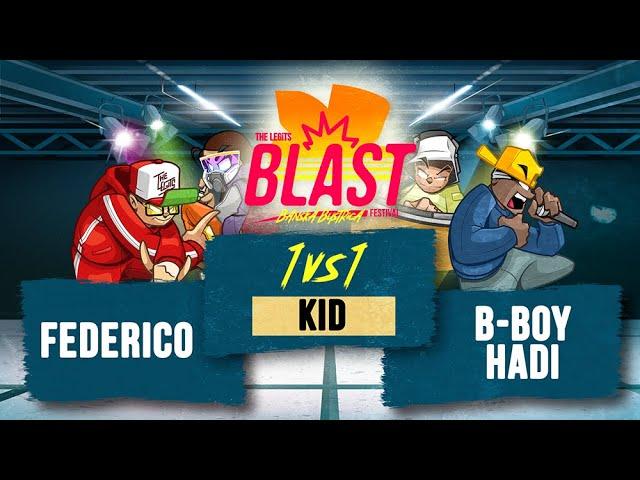 Federico vs Hadi I TOP 16 1vs1 Kid I The Legits Blast 2024