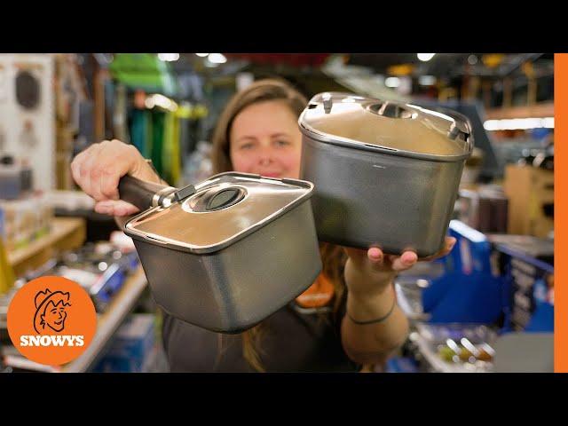 SmartSpace Square Pot Stackable Cookware Set