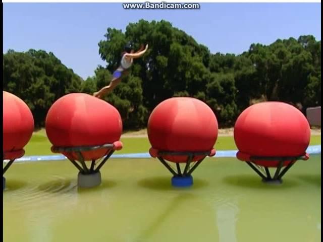 Jessie Graff from ANW on Wipeout on Qualifier!