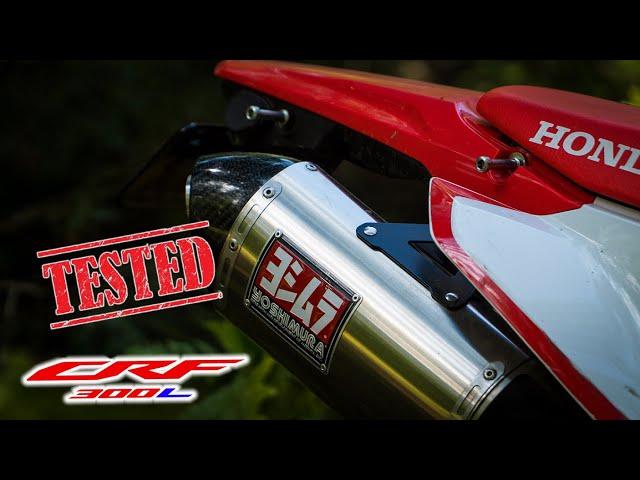 CRF300L | Tested: Yoshimura RS-4 Exhaust