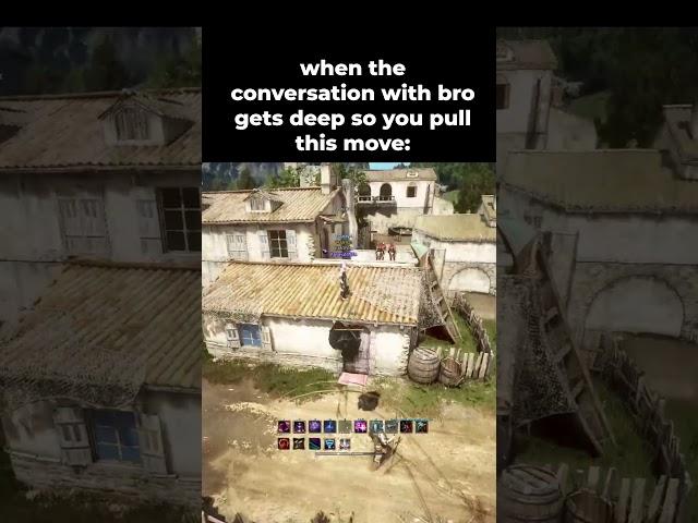 When the conversation gets too deep #BlackDesert