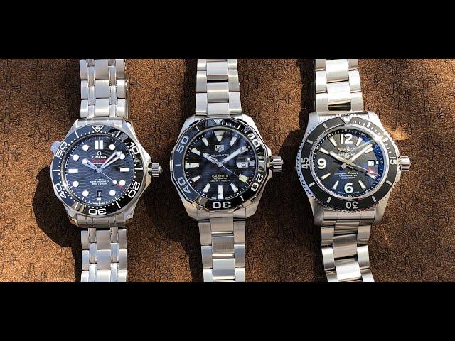 What is better ? Diver’s watches - Omega TAG Heuer Breitling