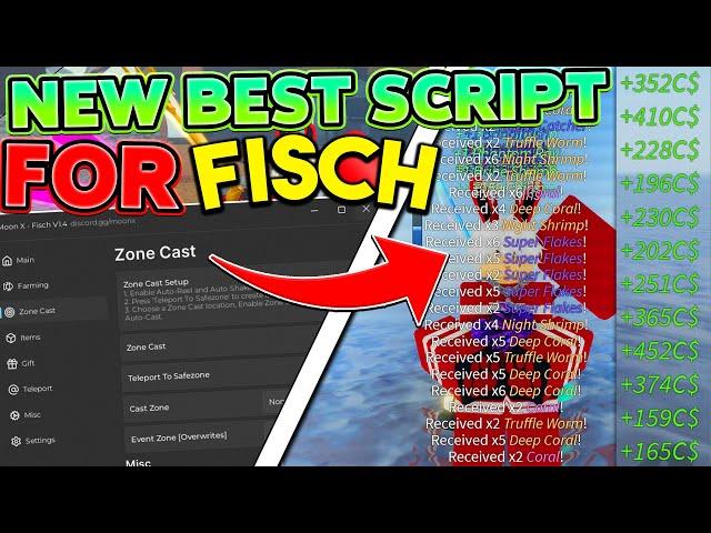 The *MOST INSANE* Script/Hack For The NEW Fisch Update (Roblox Fisch Script)