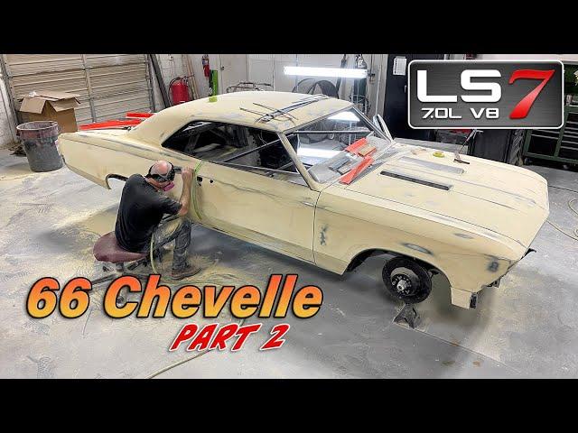 66 Chevelle LS7 - Part 2 - Bodywork & Paint