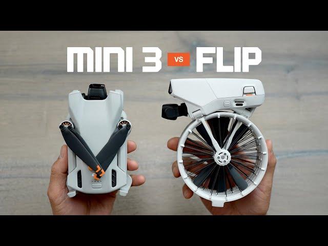 DJI Mini 3 vs DJI FLIP - Similar price,  which one did I pick?