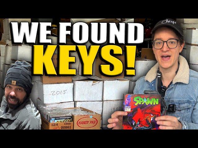 Hunting for Key Comics in a HUGE Collection (200,000 Books!)