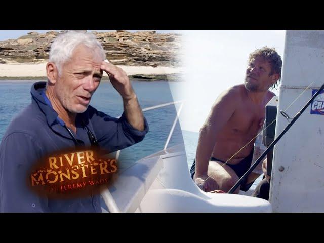 TV Crew Miraculously Saves Man Stranded On Desert Island | River Monsters