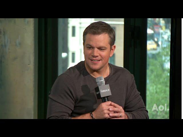 Matt Damon On "Jason Bourne" | BUILD Series