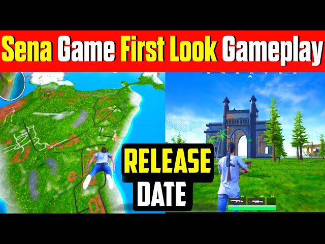 Sena Game Release Date | Sena Game First Look Gameplay | New India battle royale game | Sena game