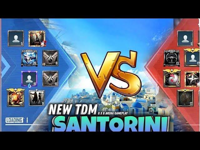 NEW SANTORINI 8v8 TDM IN BGMI FIRST LOOK iPhone 13|| TXLALA