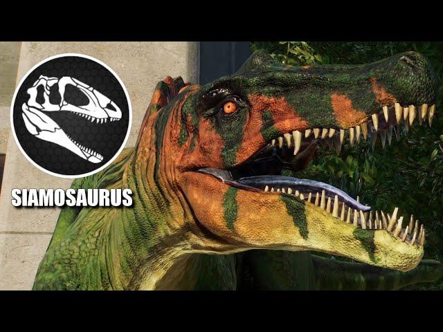 2 Siamosaurus vs 2 Irritator - Fight & All Skins - JWE 2 Mods (4K 60FPS)