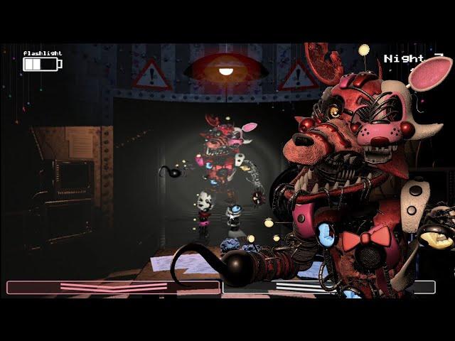 Withered Foxy with Mangle's Parts! Scrap Foxy! (FNaF 2 Mods)