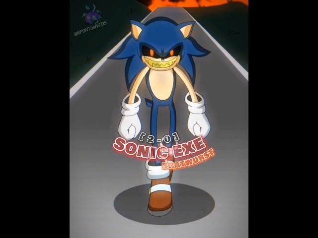 Sonic Exe vs Herobrine #bratwurst #ninjacharliet #sonicexe #minecraft #creepypasta #vsedit #edit