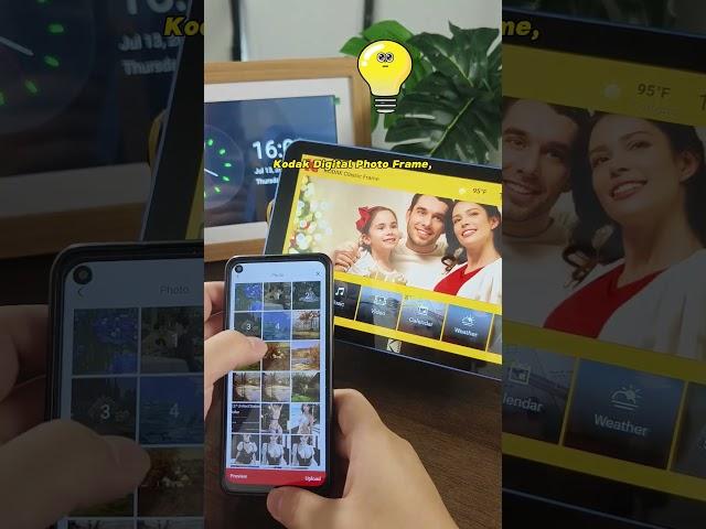 Have you ever had a digital frame? try kodak frame out? #pictureframe  #homedecor #kodakframe