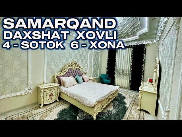 SAMARQAND DAXSHAT XOVLI SOTILADI 4 - SOTOK  6 - XONA  2 - QAVAT  2023 - YIL  #realestate #samarkand