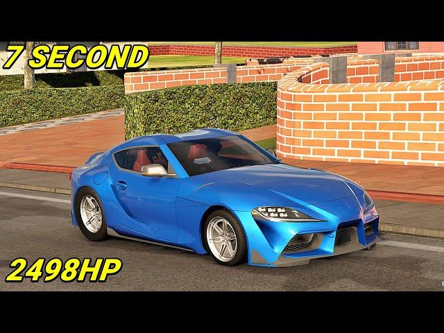 2498HP TOYOTA SUPRA MK5 DRAG TUNE IN CPM2 || CAR PARKING MULTIPLAYER 2 NEW UPDATE