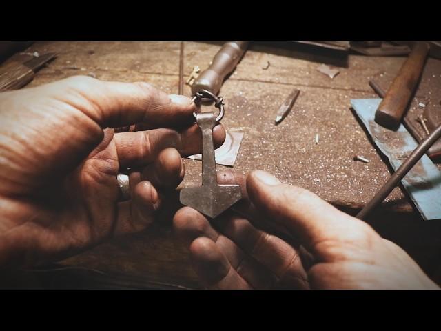 POV: Forging a Thor's hammer necklace