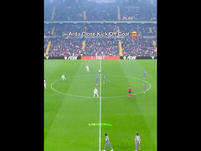 Arda Guler Almost Scored A Kick Off Goal #shorts #football #soccer