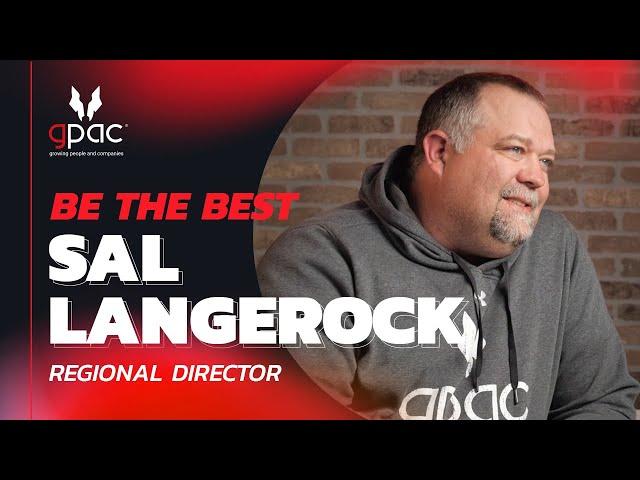 #BeTheBest | Sal Langerock: Working with a Purpose | gpac