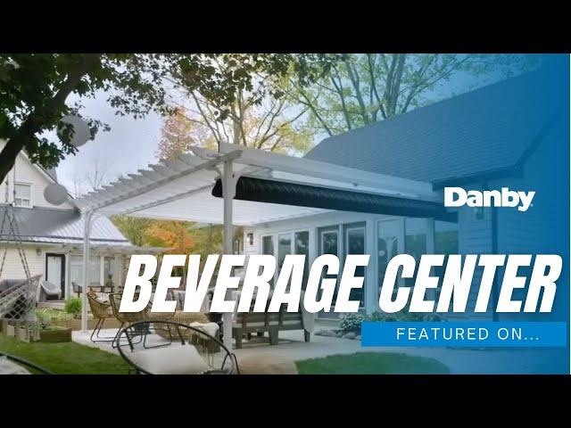 Danby French Door Bev Center featured on HGTV's Backyard Builds!