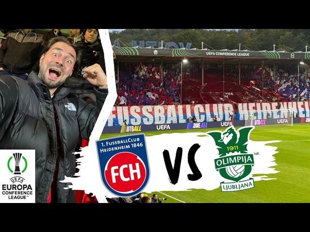 AUFTAKT DER CONFERENCE LEAGUE ️ FC Heidenheim vs. Olimpija Ljubljana - Stadionvlog ️ | S7EVEN