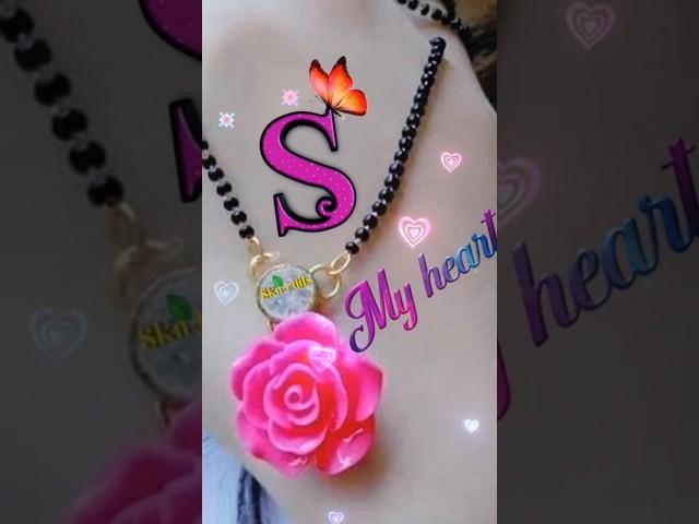 (S) letter #shotrs #loveshuts #shortvideos #love #lovelatter