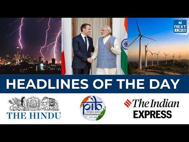 11th November Daily UPSC Current Affairs 2024 | News Headlines Today #dailynews