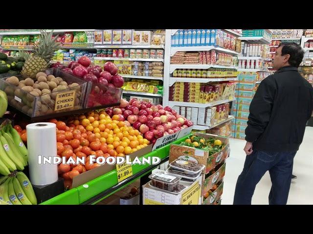 [4K] Grocery Shopping in Brampton Canada at Indian Foodland and Fortinos (Canadian Supermarket)