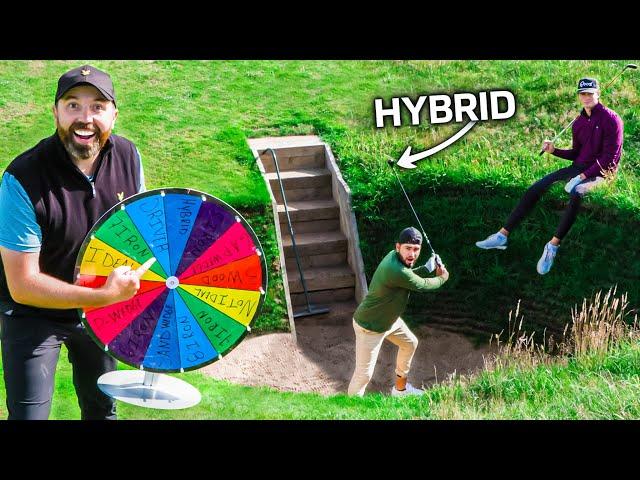 Random Golf Club Challenge w/ Rick Shiels | Wheel Of NOT Ideal