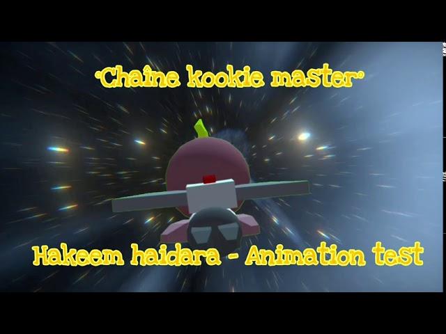 Kookie master animation test le monde corporelle