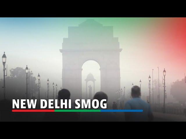 Hazardous smog chokes New Delhi ahead of winter | ABS-CBN News