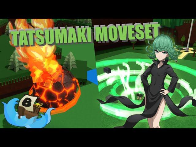 Tatsumaki Moveset Showcase | BUILD A BOAT FOR TREASURE