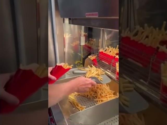 Working the fries #mcdonalds #follow #amazing #subscribe