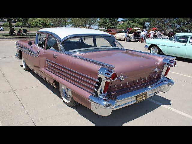 The 1958 Oldsmobile (Dynamic 88/Delta 88/98/Fiesta): Last of the Blobby Chrome Monsters