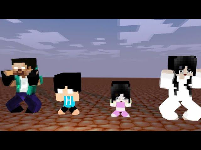 :KOLORS DANCE MEME STRONG XDJAMES FAMILY MINECRAFT ANIMATION