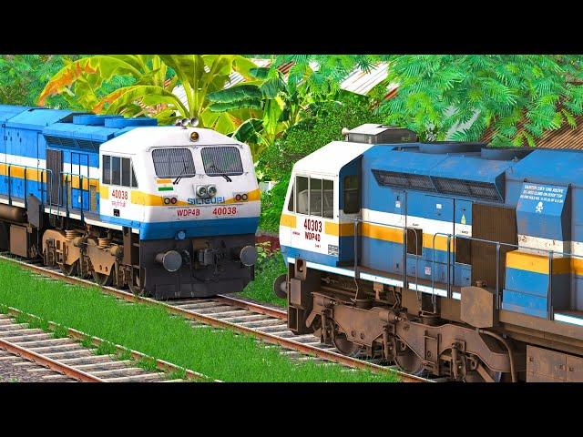 WDP4B to WDP4D TRAIN LOCOMOTIVE CHANGE | BUMPY RAILROAD | RAILWORKS SIMULATOR | NTG GAMING