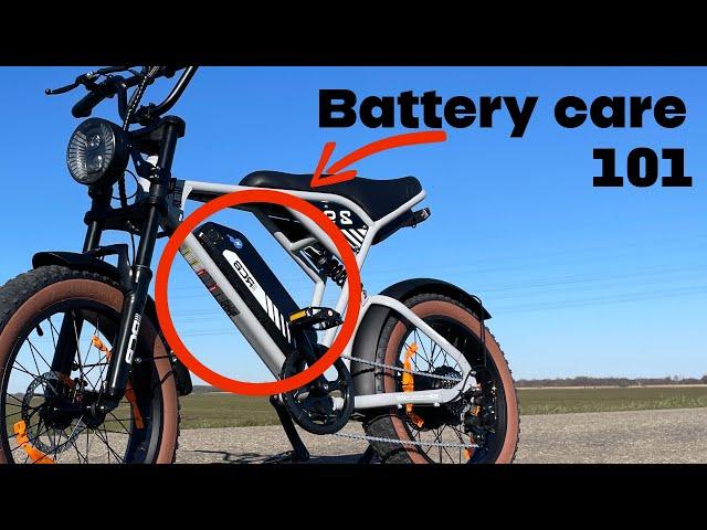 E-Bike Battery Care: Maximize Your Range