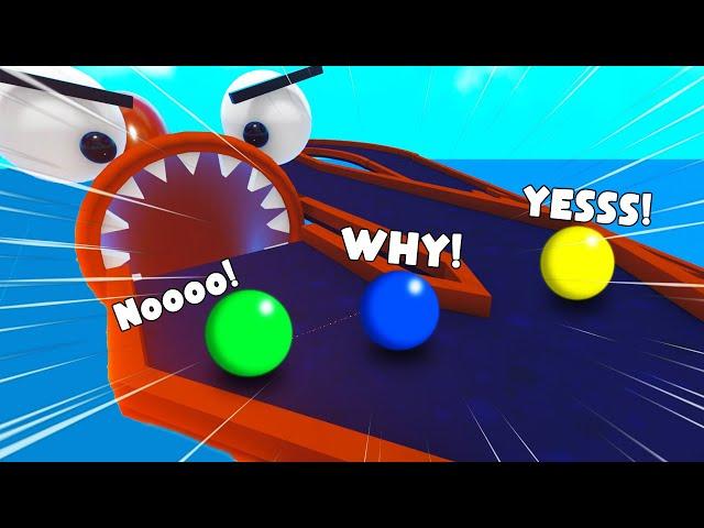 MARBLE Race DESTROYS 98.61% Of Marbles! - Marble World