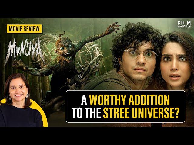 Munjya Movie Review by Anupama Chopra | Abhay Verma | Sharvari | Film Companion Reviews