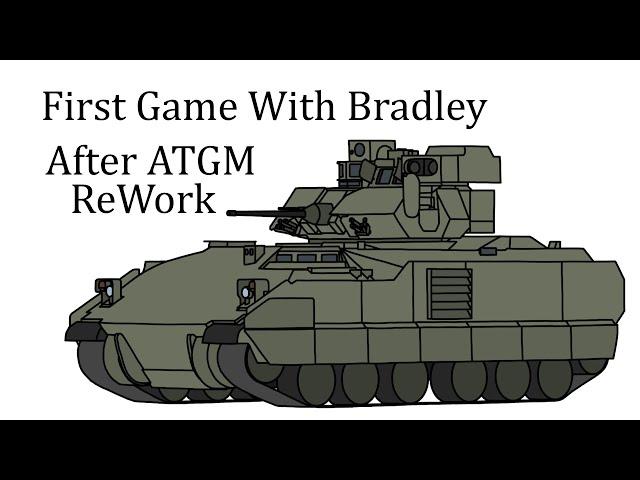 Turret Tossing a T-72 With Re-Worked TOW Bradley | Squad Vehicle Gameplay