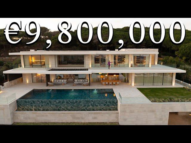 Inside A €9,800,000 Spanish ULTRA Modern MEGA MANSION with its own FORREST !