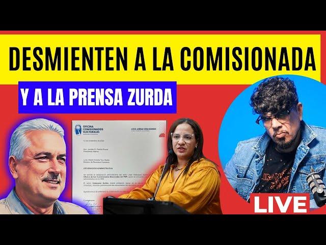  Thomas Rivera Schatz desmiente a la comisionada del PPD Karla Angleró están atrasando el conteo?