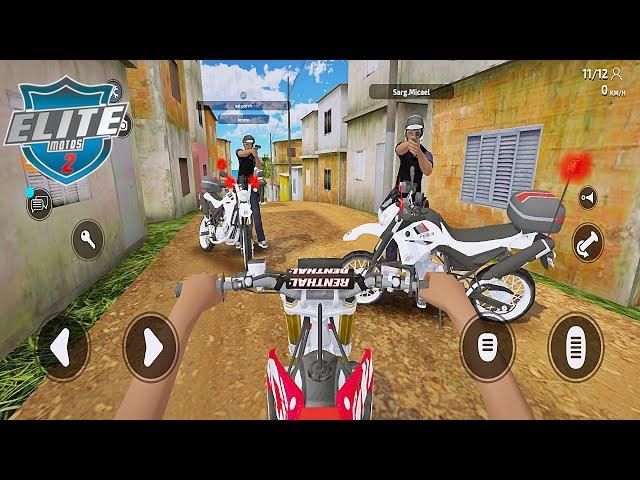 ELITE MOTOS 2 ONLINE | FUI PARADO NA BLITZ COM A MOTO DE TRILHA CRF 450 E DEI FUGA