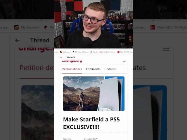 PlayStation Fans Unite In Console War: Starfield Protest in Action! 