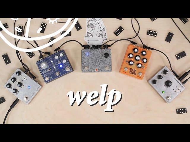 Making the most obnoxious pedal chain I can (sound pretty)