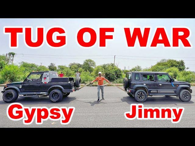 Jimny VS Gypsy TUG OF WAR l Aayush ssm