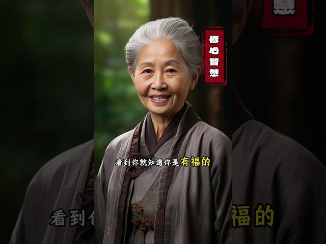 古老的東方智慧：有福的孩子请听奶奶说#修心智慧