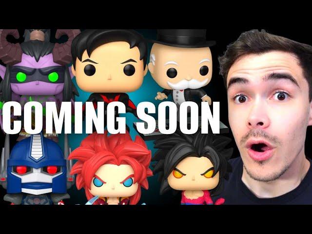New Funko Pop First Looks + Drop Info! ( Dragon Ball GT, Video Games, Transformers)