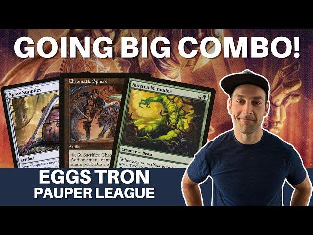 CRAZY OVER THE TOP! Serving up some tasty combo with Pauper Eggs Tron!