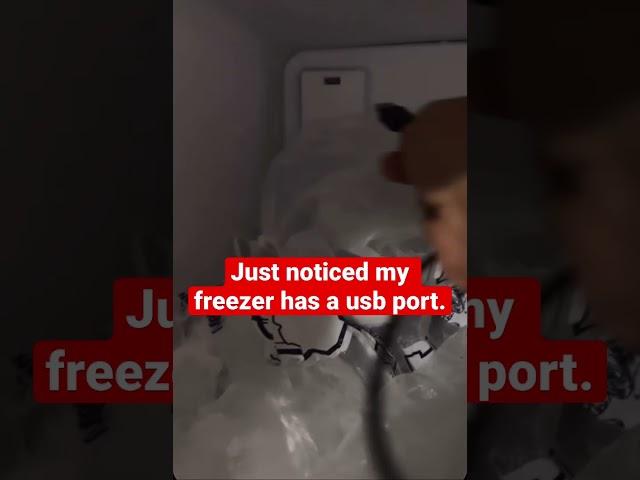 Charging my phone with a freezer